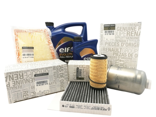 ZESTAW FILTRÓW RENAULT MEGANE III 1.6 DCI ORYGINAŁ