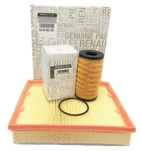 ZESTAW FILTRÓW RENAULT LAGUNA III 2.0 DCI ORYGINAŁ