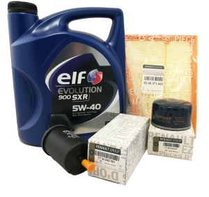 ZESTAW FILTRÓW RENAULT SCENIC II 1.6 16V ORYGINAŁ