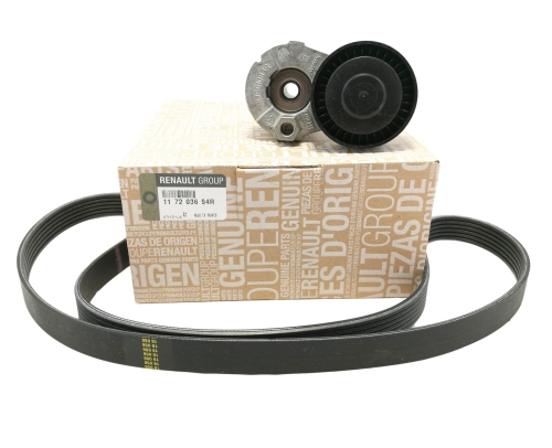 ZESTAW PASKA KLINOWEGO RENAULT CLIO III MODUS 1.5 DCI 117203694R