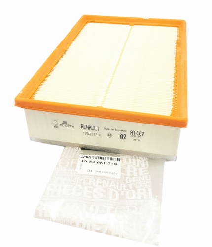 FILTR POWIETRZA RENAULT MASTER III 2.3 DCI 165465171R ORYGINAŁ