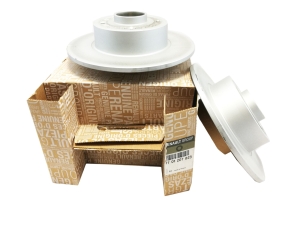 TARCZE HAMULCOWE KPL. RENAULT CLIO III MEGANE II TYŁ 7701207823 ORYGINAŁ