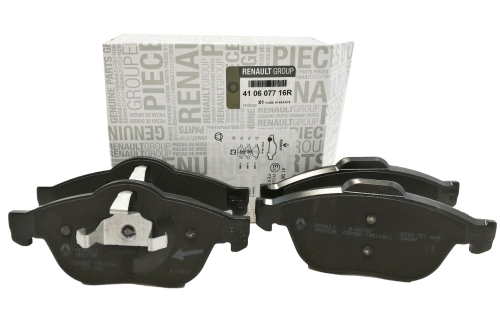 KLOCKI HAMULCOWE RENAULT LAGUNA II PRZÓD ORYGINAŁ 410607716R