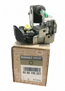 ZAMEK SIŁOWNIK DACIA DUSTER LOGAN SANDERO PRZÓD LEWY 8200735227 ORYGINAŁ