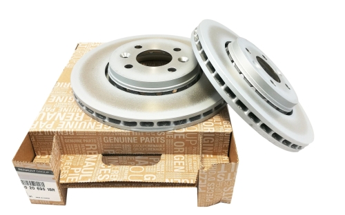 TARCZE HAMULCOWE KPL. RENAULT MEGANE II PRZÓD 402069518R ORYGINAŁ