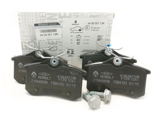 KLOCKI HAMULCOWE RENAULT MEGANE III TYŁ ORYGINAŁ 440605713R