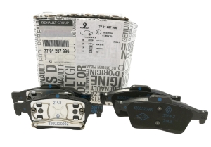 KLOCKI HAMULCOWE RENAULT LAGUNA II ESPACE IV TYŁ 7701207996 ORYGINAŁ