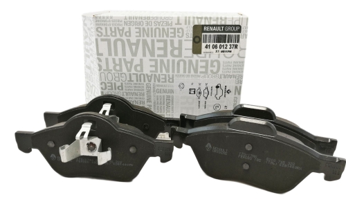 KLOCKI HAMULCOWE RENAULT MEGANE II SCENIC II PRZÓD 410601237R ORYGINAŁ