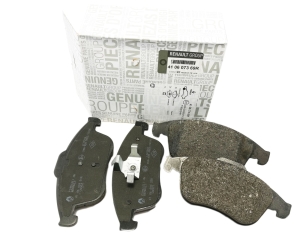 KLOCKI HAMULCOWE RENAULT LAGUNA III MEGANE III PRZÓD ORYGINAŁ 410607369R