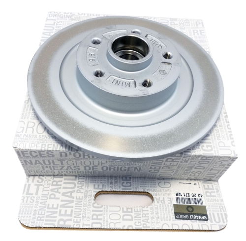 TARCZA HAMULCOWA RENAULT LAGUNA III TYŁ 432027112R ORYGINAŁ