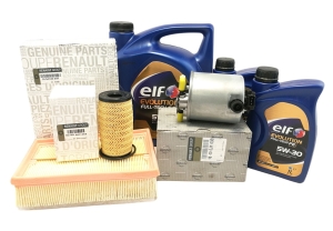 ZESTAW FILTRÓW RENAULT KOLEOS 2.0 DCI ORYGINAŁ