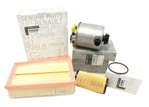ZESTAW FILTRÓW RENAULT KOLEOS 2.0 DCI ORYGINAŁ