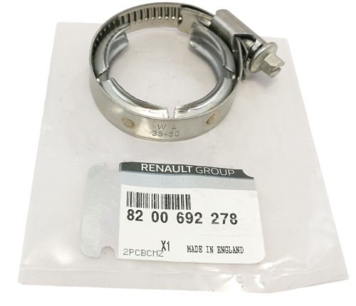 OBEJMA OPASKA RURY PRZEWODY EGR 2.0 2.3 DCI ORYGINAŁ MASTER III 8200692278