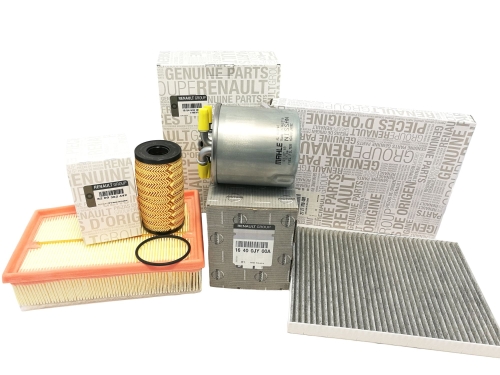 ZESTAW FILTRÓW RENAULT KOLEOS 2.0 DCI ORYGINAŁ