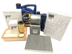 ZESTAW FILTRÓW RENAULT KOLEOS 2.0 DCI ORYGINAŁ