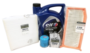 ZESTAW FILTRÓW OLEJ DACIA DUSTER II 1.6 SCE 115KM ORYGINAŁ