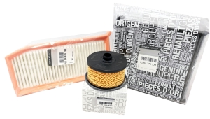 ZESTAW FILTRÓW DACIA DUSTER 1.2 TCE 125KM ORYGINAŁ