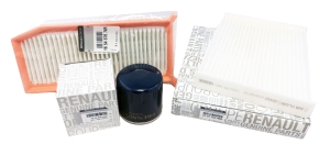 ZESTAW FILTRÓW DACIA DOKKER 1.5 DCI 75 90KM ORYGINAŁ