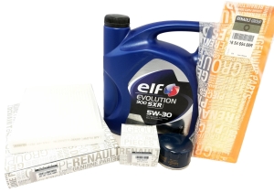 ZESTAW FILTRÓW OLEJ DACIA DOKKER 1.6 84KM ORYGINAŁ