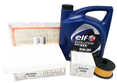 ZESTAW FILTRÓW OLEJ DACIA DOKKER 1.2 TCE 115KM ORYGINAŁ