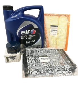 ZESTAW FILTRÓW RENAULT MEGANE II 1.6 16V ORYGINAŁ