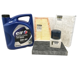 ZESTAW FILTRÓW OLEJ RENAULT MEGANE III 1.4 TCE ORYGINAŁ