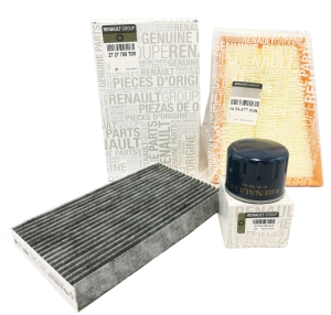 ZESTAW FILTRÓW RENAULT MEGANE III 1.4 TCE ORYGINAŁ