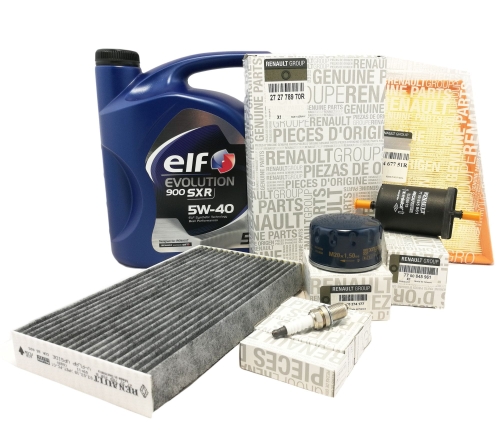 ZESTAW FILTRÓW OLEJ RENAULT MEGANE III 1.6 16V ORYGINAŁ