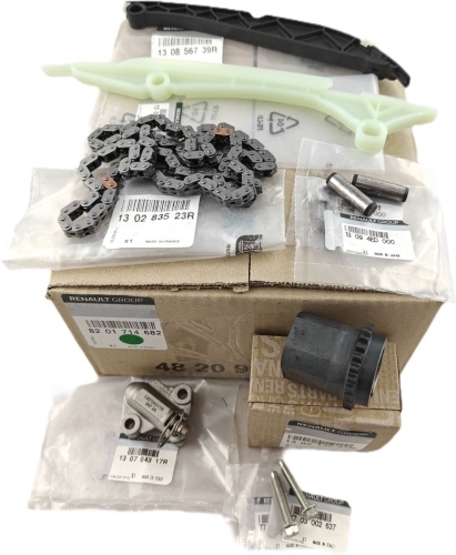 ROZRZĄD KPL. ŁAŃCUCH RENAULT CLIO V DACIA SANDERO 8201714682 ORYGINAŁ