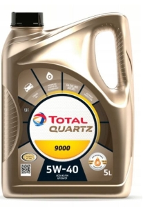 OLEJ SILNIKOWY TOTAL QUARTZ 9000 5W40 5L CITROEN PEUGEOT
