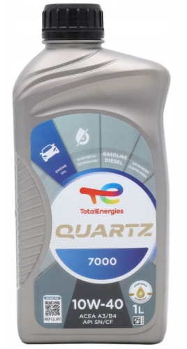OLEJ SILNIKOWY TOTAL QUARTZ 7000 10W40 1L CITROEN PEUGEOT