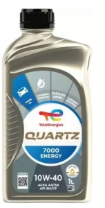 OLEJ SILNIKOWY TOTAL QUARTZ 7000 ENERGY 10W40 1L CITROEN PEUGEOT
