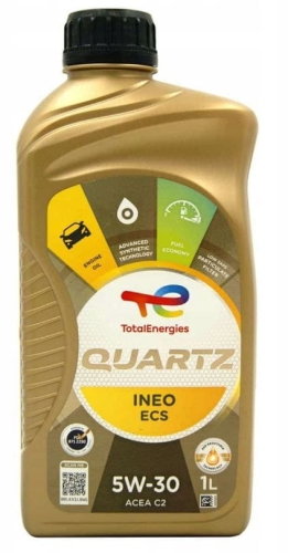 OLEJ SILNIKOWY TOTAL QUARTZ INEO ECS 5W30 1L CITROEN PEUGEOT