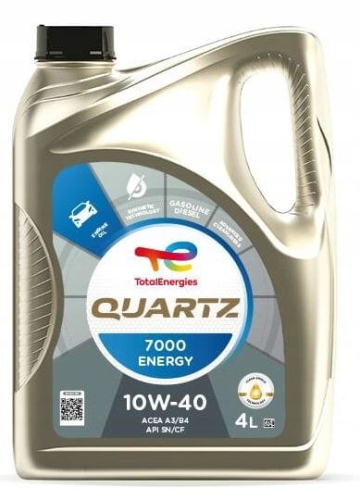 OLEJ SILNIKOWY TOTAL QUARTZ 7000 ENERGY 10W40 4L CITROEN PEUGEOT