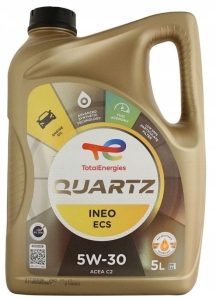 OLEJ SILNIKOWY TOTAL QUARTZ INEO ECS 5W30 5L CITROEN PEUGEOT