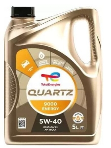OLEJ SILNIKOWY TOTAL QUARTZ 9000 ENERGY 5W40 5L CITROEN PEUGEOT