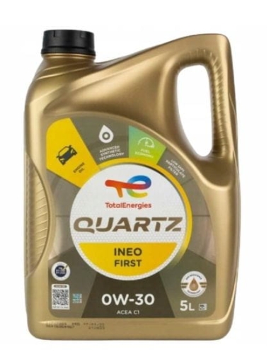 OLEJ SILNIKOWY TOTAL QUARTZ INEO FIRST 0W-30 5L PEUGEOT CITROEN
