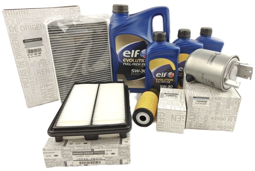 RENAULT KOLEOS II 2.0 DCI ZESTAW OLEJ FILTRY ORYGINAŁ