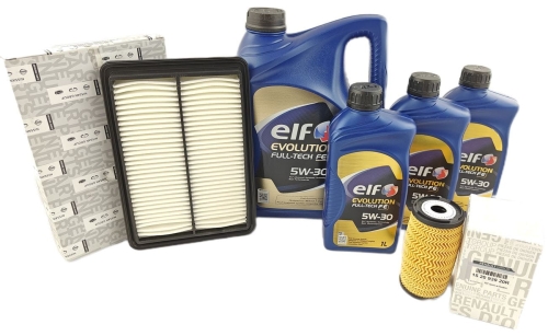 RENAULT KOLEOS II 2.0 DCI ZESTAW OLEJ FILTRY ORYGINAŁ