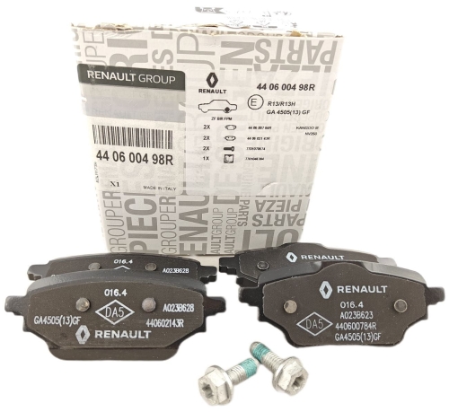 KLOCKI HAMULCOWE TYŁ RENAULT KANGOO III 440600498R 21- ORYGINAŁ