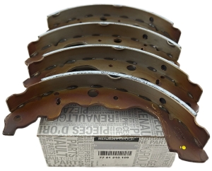 SZCZĘKI HAMULCOWE TYŁ 228MM 7701210109 ORYGINAŁ RENAULT DACIA