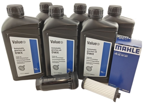 OLEJ FILTR DO SKRZYNI BIEGÓW AUTOMAT 7711949782 VALUE DW6 ZESTAW