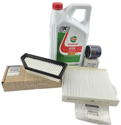DACIA DUSTER III 1.6 HYBRID ZESTAW OLEJ FILTRY ORYGINAŁ