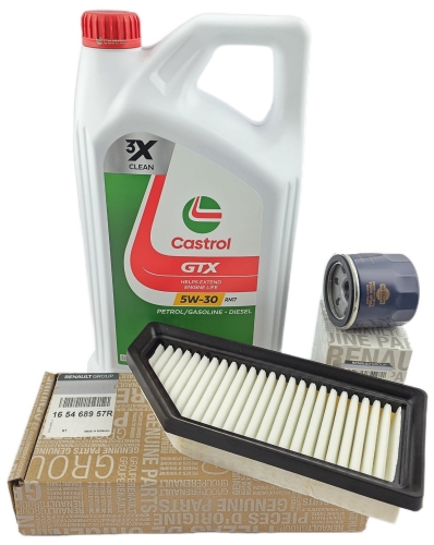 DACIA DUSTER III 1.6 HYBRID ZESTAW OLEJ FILTRY ORYGINAŁ