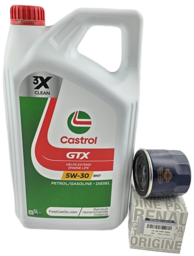 DACIA DUSTER III 1.6 HYBRID ZESTAW OLEJ FILTR ORYGINAŁ