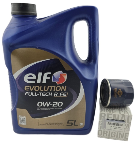 DACIA DUSTER III 1.6 HYBRID ZESTAW OLEJ FILTR ORYGINAŁ