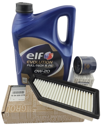 DACIA DUSTER III 1.6 HYBRID ZESTAW OLEJ FILTRY ORYGINAŁ