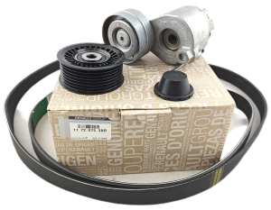 ZESTAW PASKA KLINOWEGO RENAULT MEGANE III 1.4 TCE 117207538R ORYGINAŁ 
