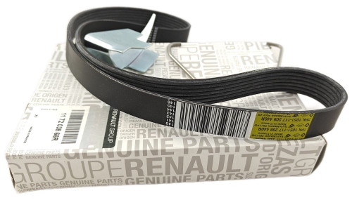 PASEK OSPRZĘTU RENAULT DACIA 1.6 SCE 7 PK 1051 117203866R ORYGINAŁ