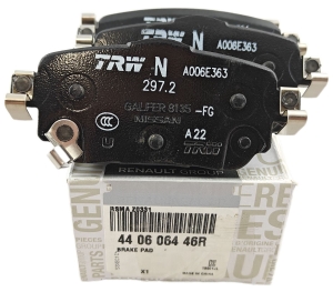 KLOCKI HAMULCOWE TYŁ RENAULT KADJAR 440606446R ORYGINAŁ